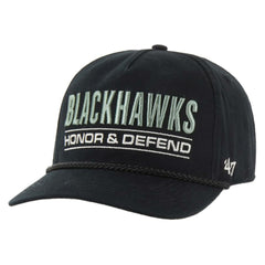 Chicago Blackhawks '47 OHT Military Appreciation Homeland Honor and Defend Hitch Adjustable Hat Discount