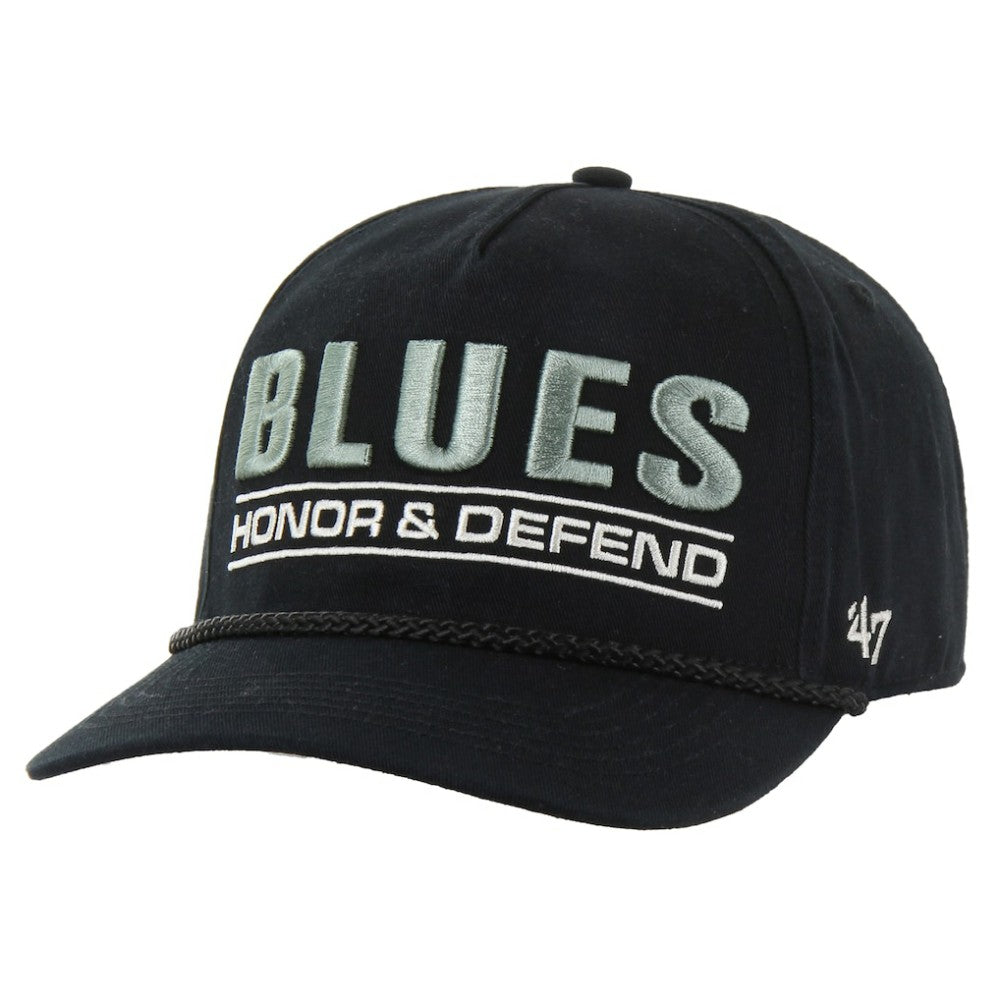 St. Louis Blues '47 OHT Military Appreciation Homeland Honor and Defend Hitch Adjustable Hat On Sale
