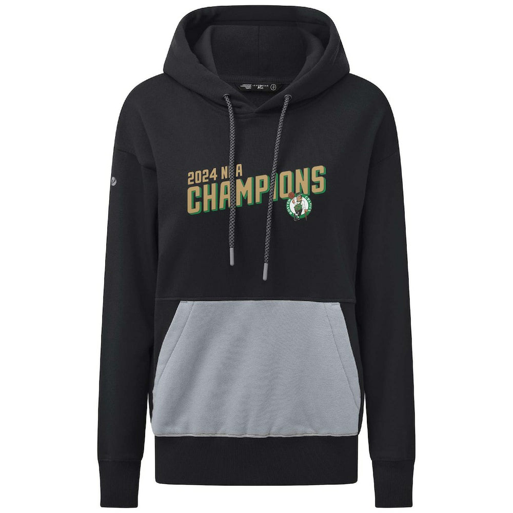 Boston Celtics Levelwear Women's 2024 NBA Finals Champions Bonfire Pullover Hoodie On Sale