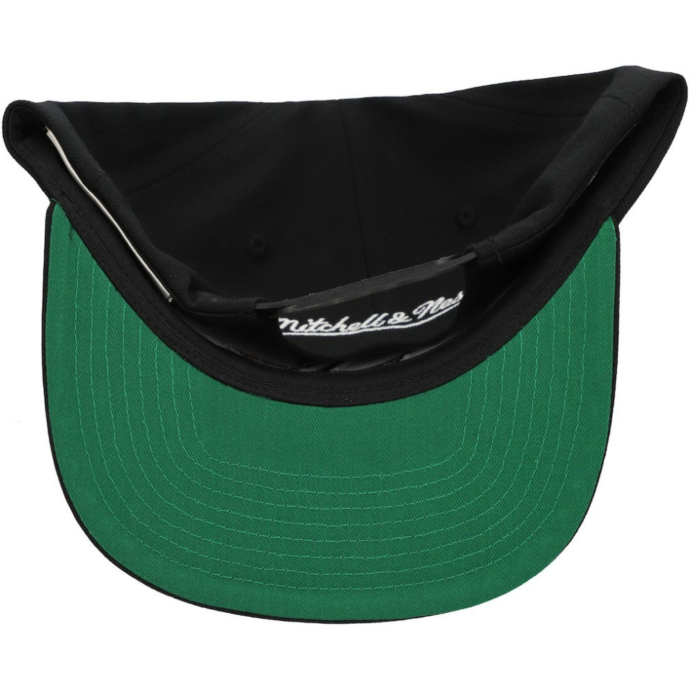 San Jose Sharks Mitchell & Ness Core Top Spot Snapback Hat For Sale