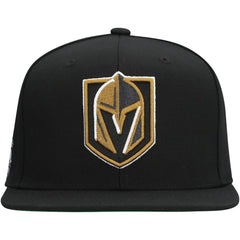 Vegas Golden Knights Mitchell & Ness Core Top Spot Snapback Hat For Sale