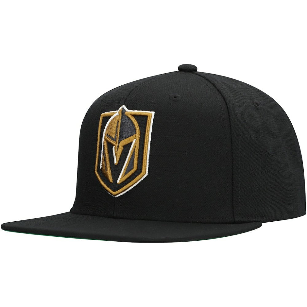 Vegas Golden Knights Mitchell & Ness Core Top Spot Snapback Hat For Sale
