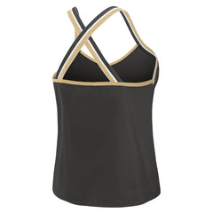 New Orleans Saints  WEAR by Erin Andrews Women's Cross Strap Tri-Blend Tank Top
