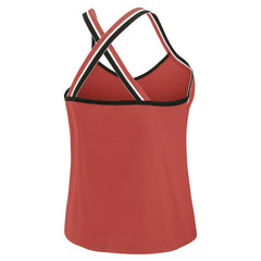 Atlanta Falcons  WEAR by Erin Andrews Women's Cross Strap Tri-Blend Tank Top