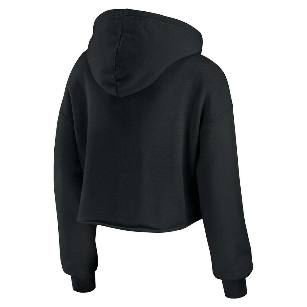 Cleveland Browns  WEAR by Erin Andrews Women's Prime Cropped Pullover Hoodie