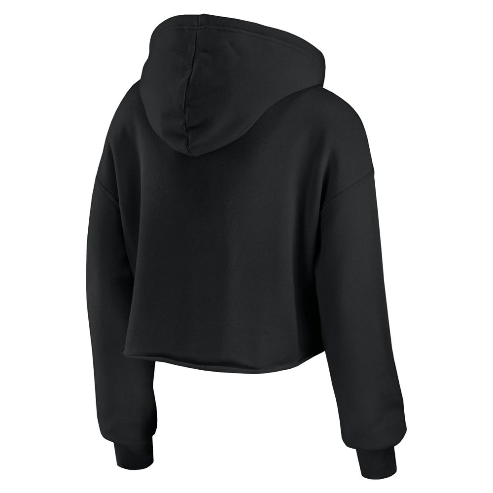 Detroit Lions  WEAR by Erin Andrews Women's Prime Cropped Pullover Hoodie