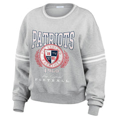 New England Patriots  WEAR by Erin Andrews Women's Pullover Sweatshirt