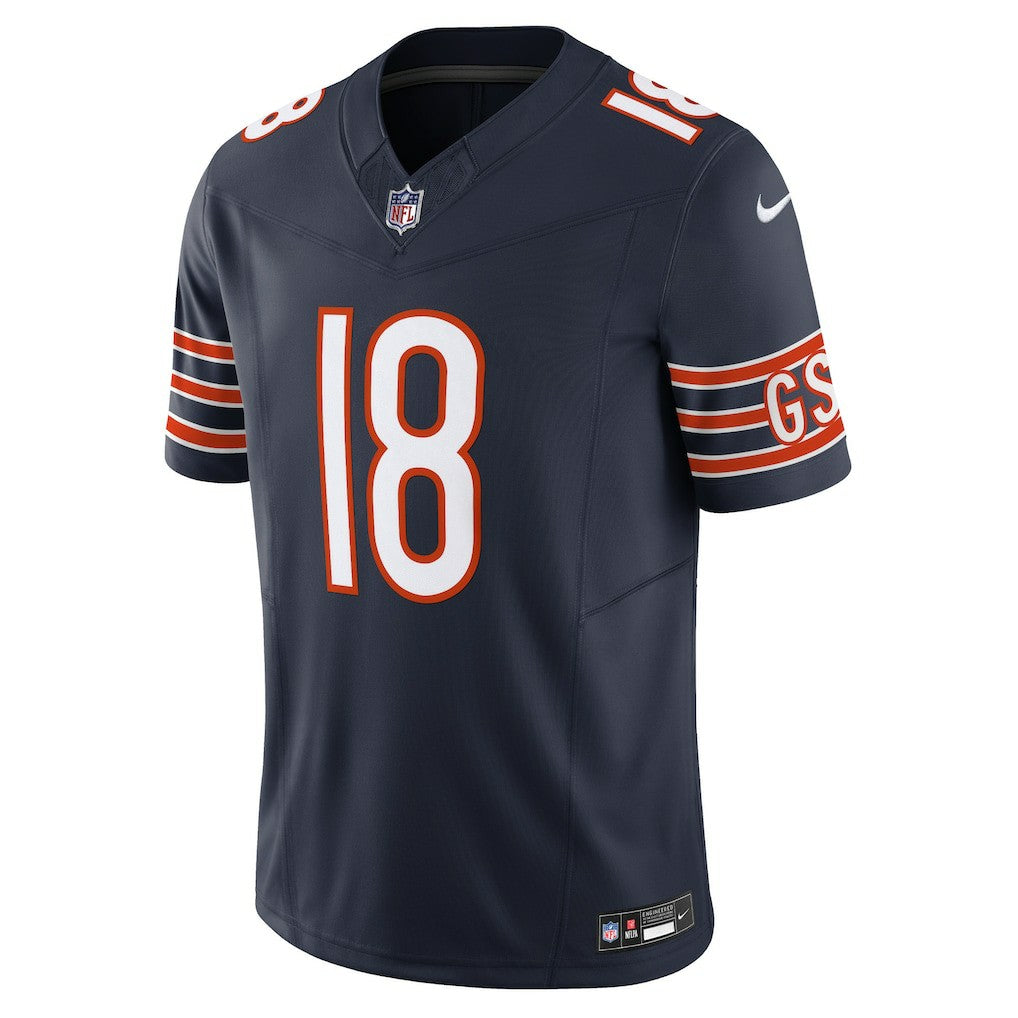 Chicago Bears Nike Caleb Williams  Vapor F.U.S.E. Limited Jersey
