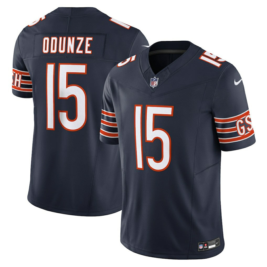 Chicago Bears Nike Rome Odunze  Vapor F.U.S.E. Limited Jersey