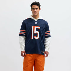 Chicago Bears Nike Rome Odunze  Vapor F.U.S.E. Limited Jersey