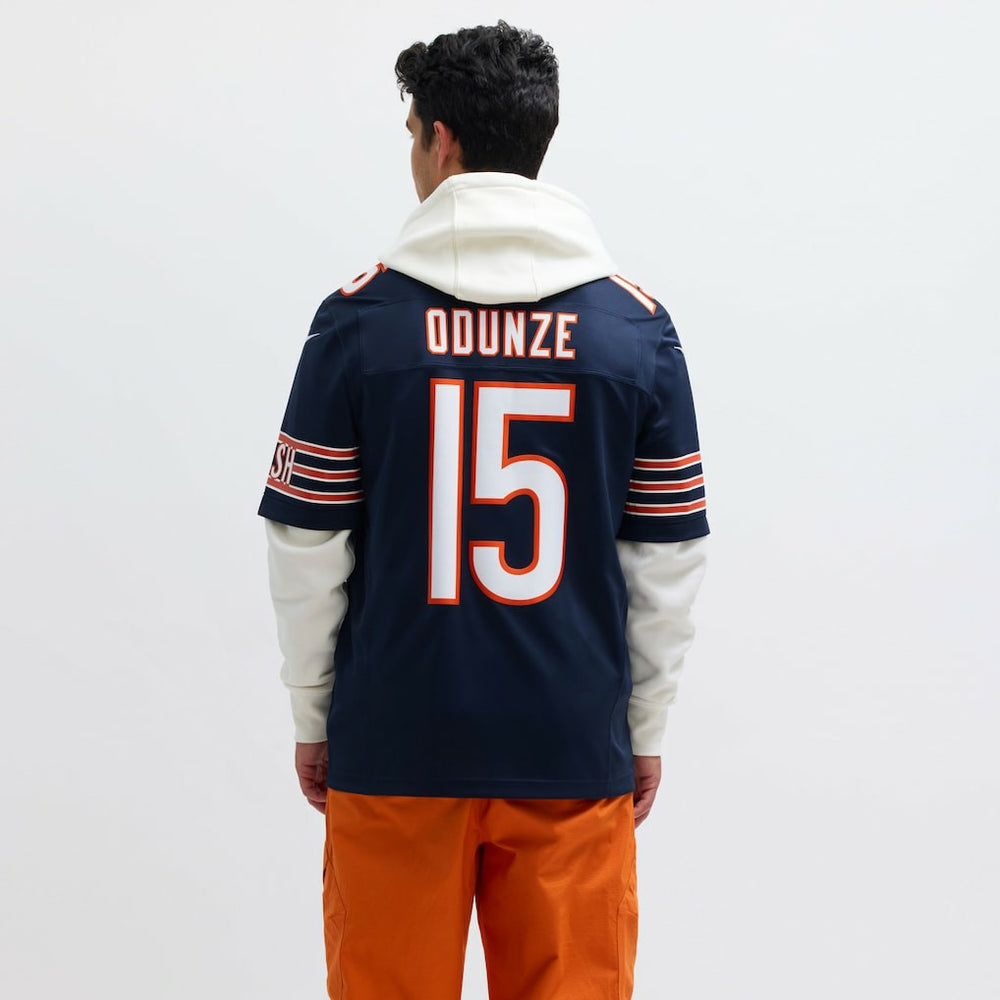 Chicago Bears Nike Rome Odunze  Vapor F.U.S.E. Limited Jersey