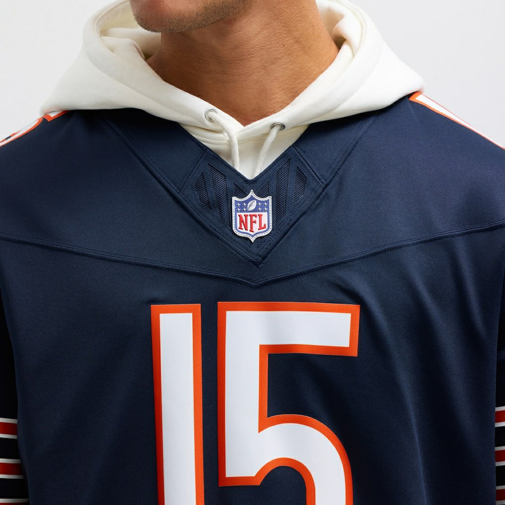 Chicago Bears Nike Rome Odunze  Vapor F.U.S.E. Limited Jersey