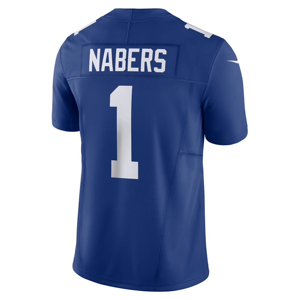 New York Giants Nike Malik Nabers  Vapor F.U.S.E. Limited Jersey