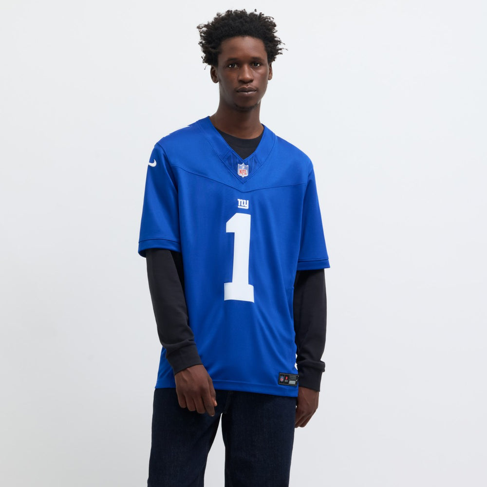 New York Giants Nike Malik Nabers  Vapor F.U.S.E. Limited Jersey