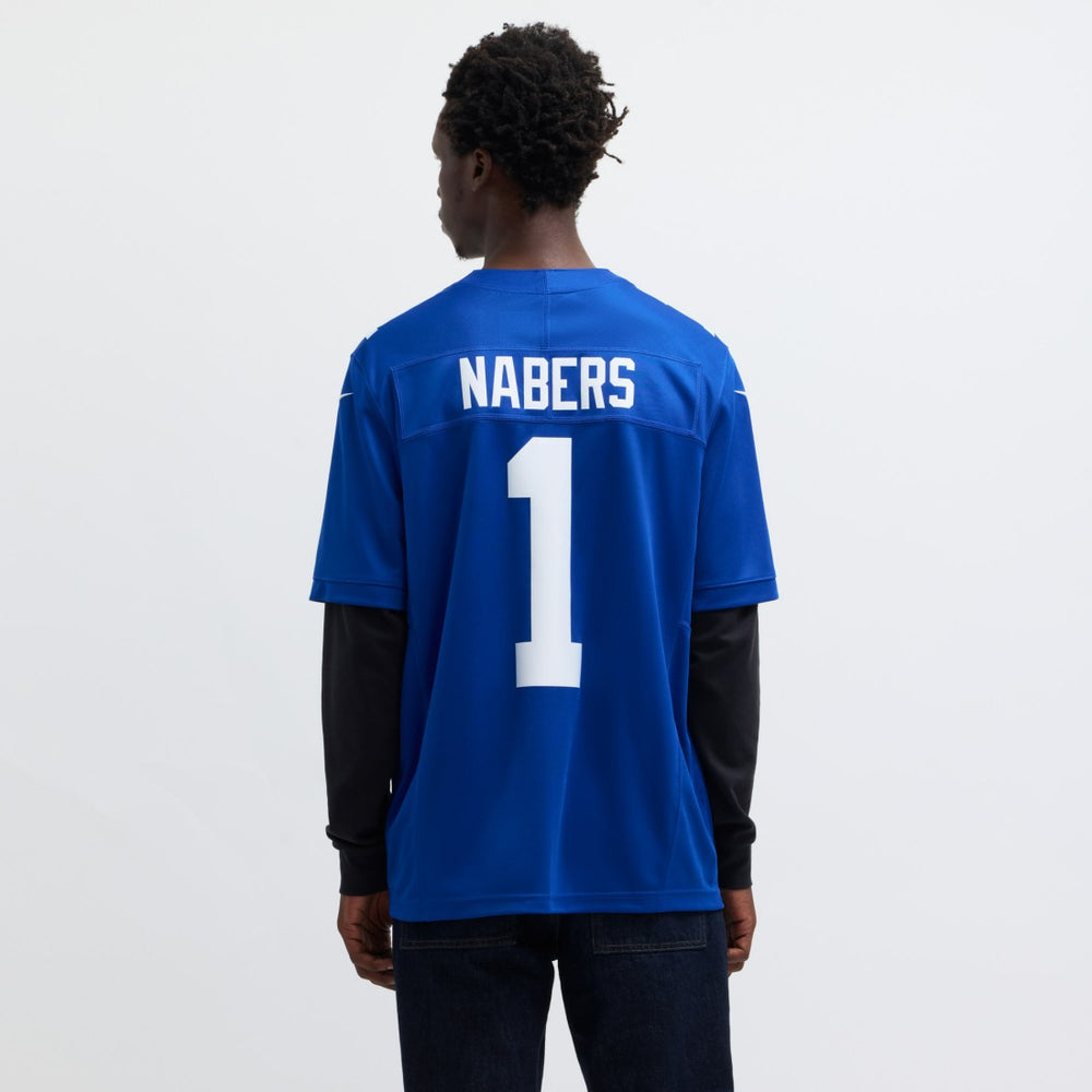 New York Giants Nike Malik Nabers  Vapor F.U.S.E. Limited Jersey