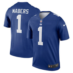 New York Giants Nike Malik Nabers  Legend Player Performance Top