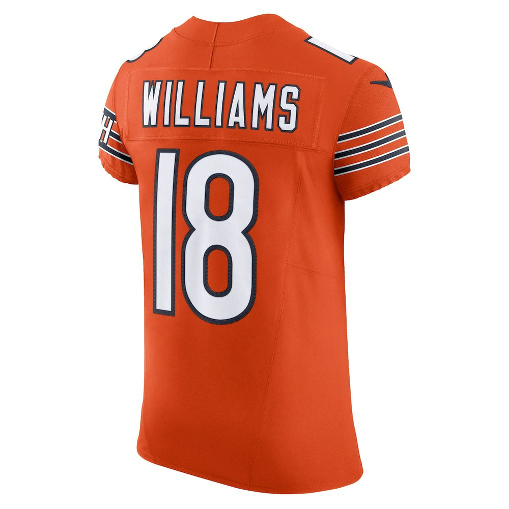 Chicago Bears Nike Caleb Williams  Alternate Vapor F.U.S.E. Elite Jersey