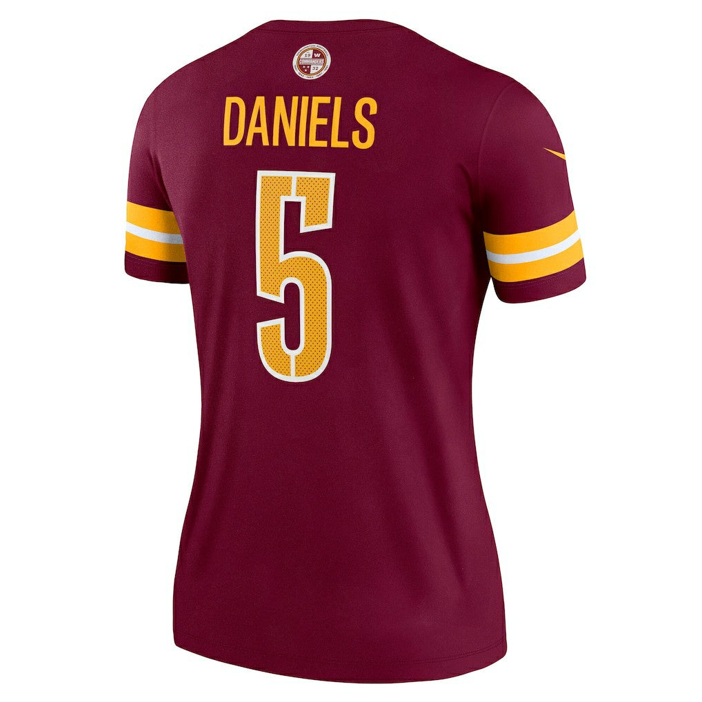 Washington Commanders Nike Jayden Daniels  Women's Legend Player Performance Top
