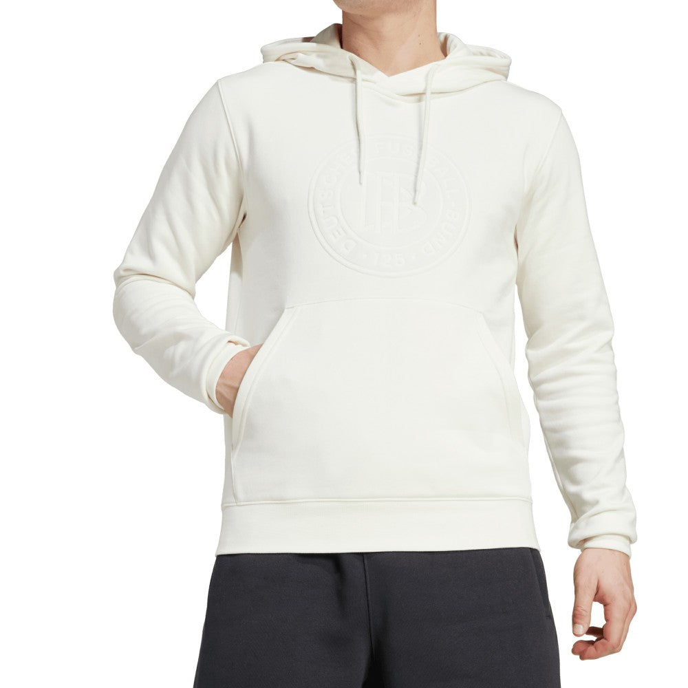 Germany National Team Originals 125th Anniversary Culturewear Pullover Hoodie White - Adidas