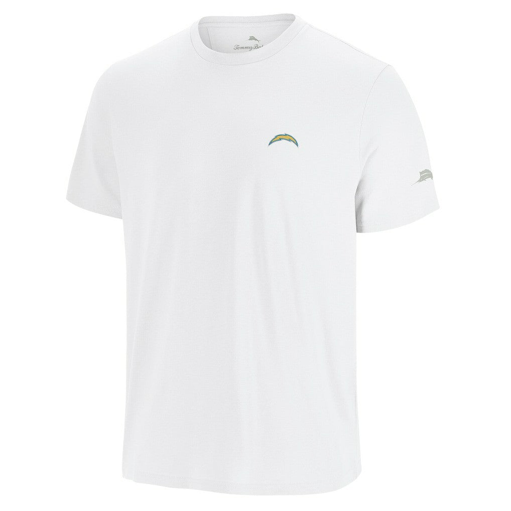 Los Angeles Chargers Tommy Bahama Sport Torchdown Graphic T-Shirt