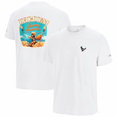 Houston Texans Tommy Bahama Sport Torchdown Graphic T-Shirt
