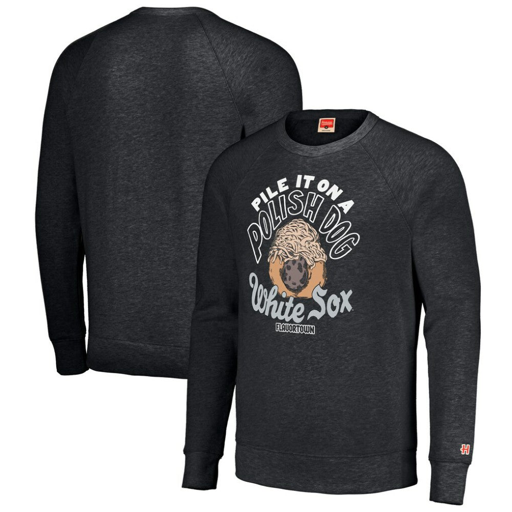 Chicago White Sox MLB x Guy Fieri’s Flavortown Unisex Tri-Blend Pullover Sweatshirt | MLB Near me