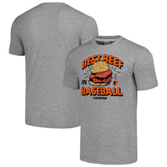 Baltimore Orioles MLB x Guy Fieri’s Flavortown Unisex Tri-Blend T-Shirt | MLB For sale