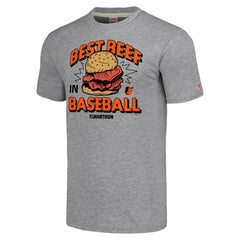 Baltimore Orioles MLB x Guy Fieri’s Flavortown Unisex Tri-Blend T-Shirt | MLB For sale