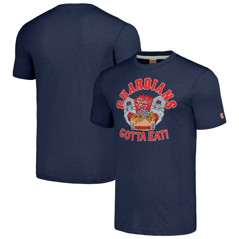 Cleveland Guardians MLB x Guy Fieri’s Flavortown Unisex Tri-Blend T-Shirt | MLB Shop