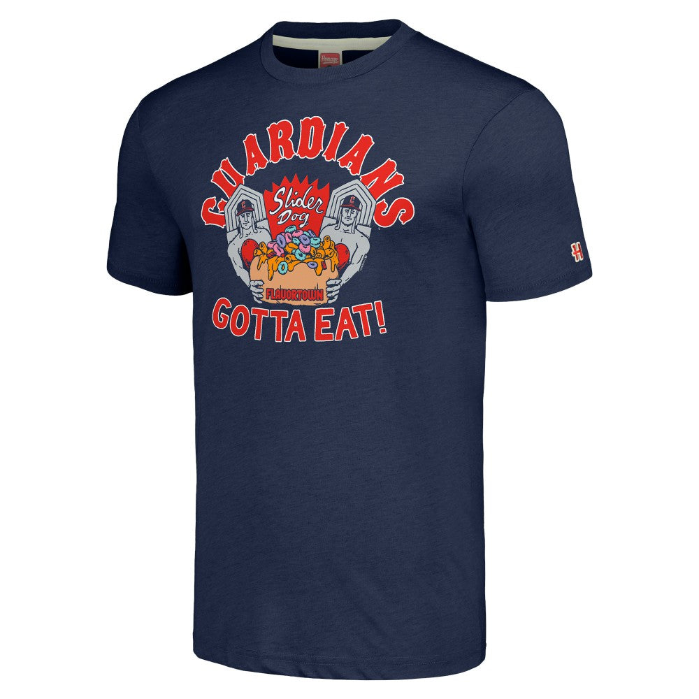 Cleveland Guardians MLB x Guy Fieri’s Flavortown Unisex Tri-Blend T-Shirt | MLB Shop