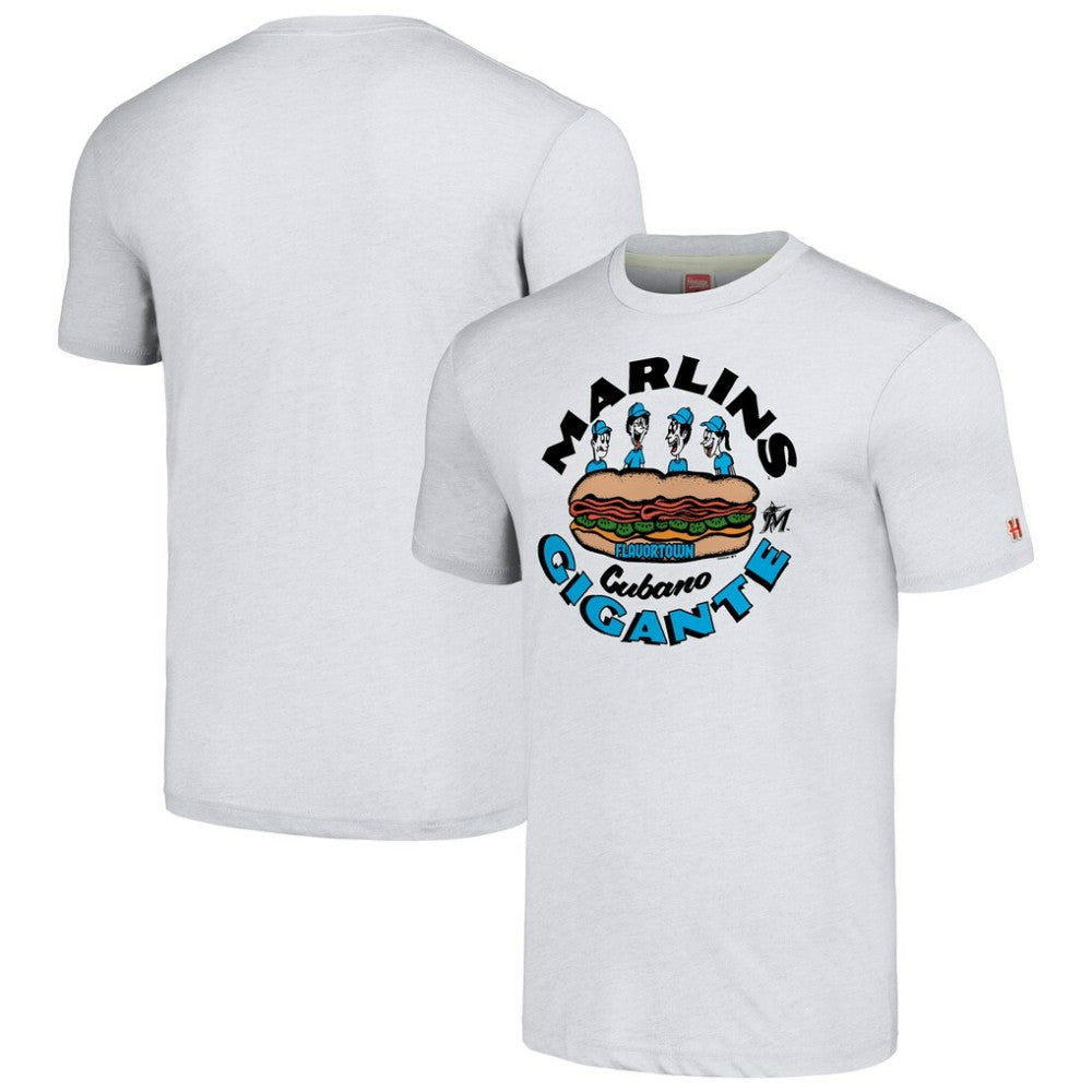 Miami Marlins MLB x Guy Fieri’s Flavortown Unisex Tri-Blend T-Shirt | MLB Outlet
