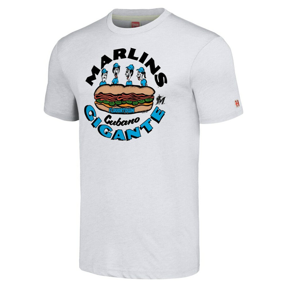 Miami Marlins MLB x Guy Fieri’s Flavortown Unisex Tri-Blend T-Shirt | MLB Outlet