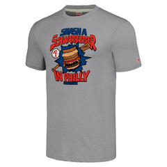 Philadelphia Phillies MLB x Guy Fieri’s Flavortown Unisex Tri-Blend T-Shirt | MLB Sale