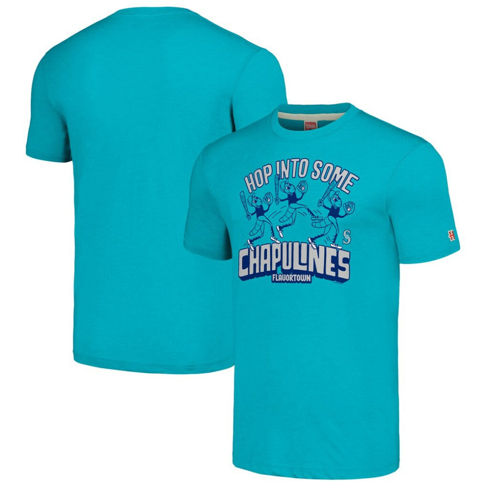 Seattle Mariners MLB x Guy Fieri’s Flavortown Unisex Tri-Blend T-Shirt | MLB On Sale
