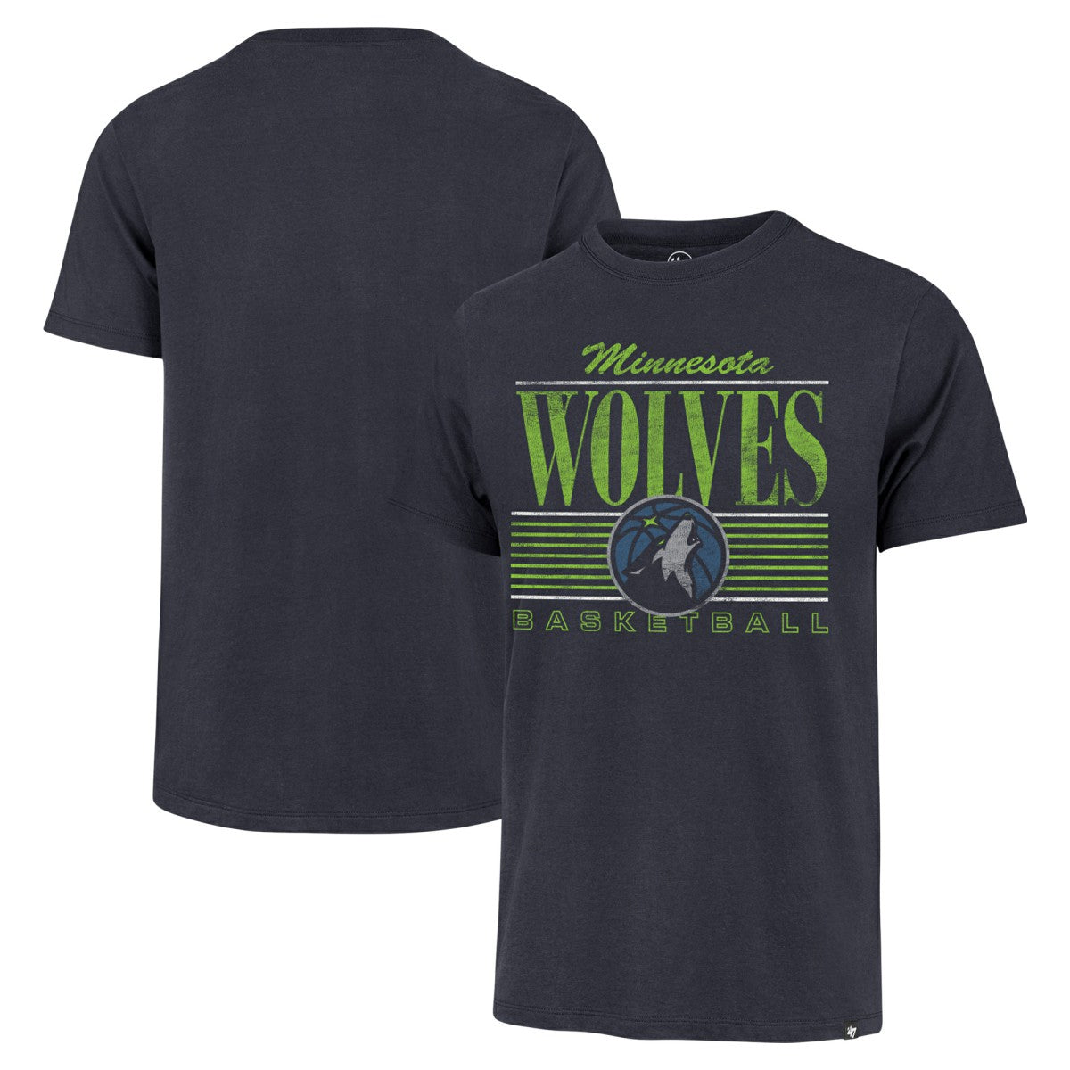 Minnesota Timberwolves '47 Remix Franklin T-Shirt Outlet