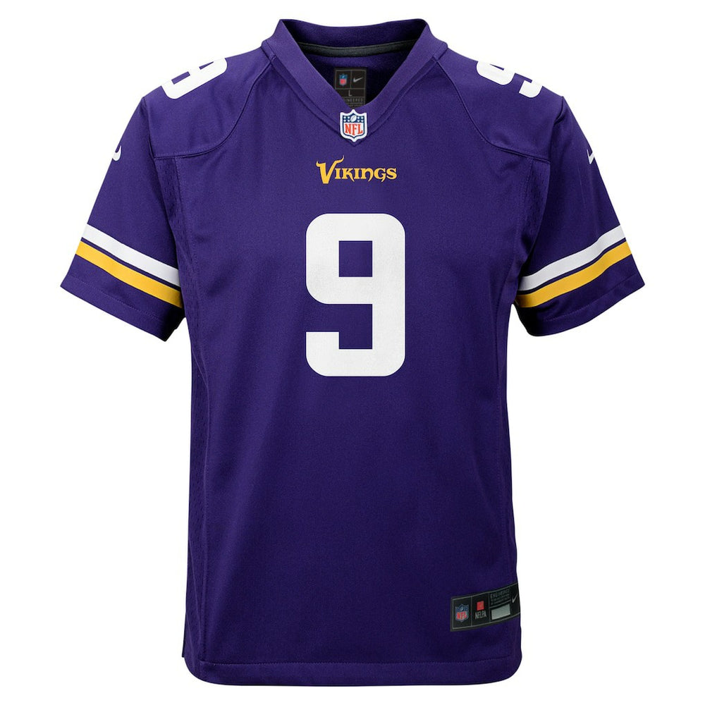 Minnesota Vikings Nike J.J. McCarthy  Youth Game Jersey