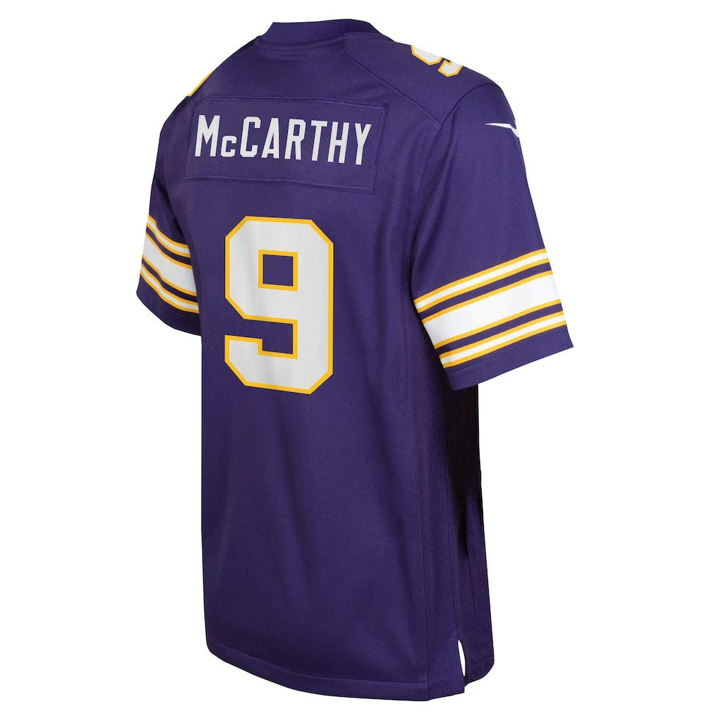 Minnesota Vikings Nike J.J. McCarthy  Youth Game Jersey