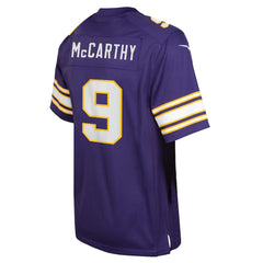 Minnesota Vikings Nike J.J. McCarthy  Youth Game Jersey