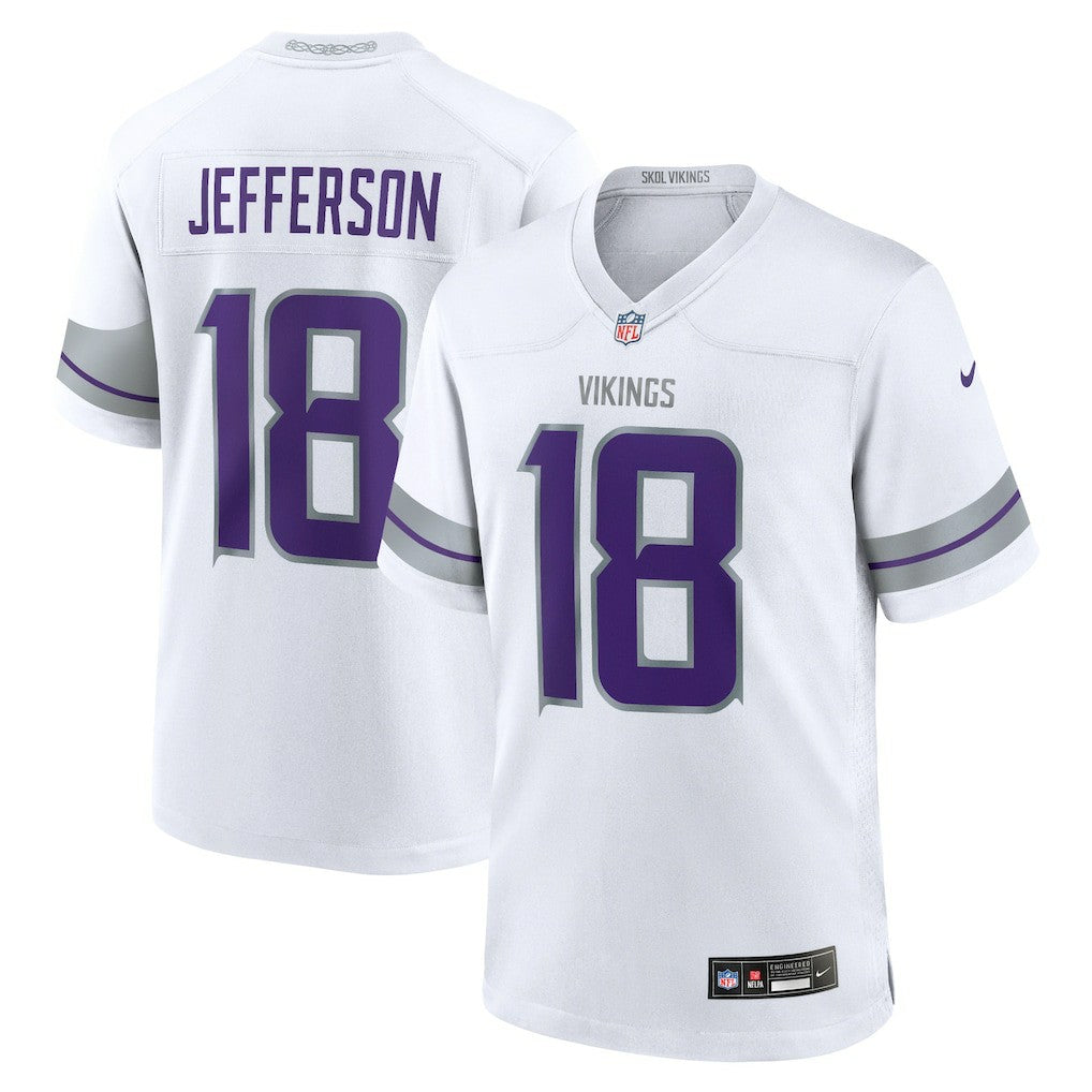 Minnesota Vikings Nike Justin Jefferson  Youth Game Jersey