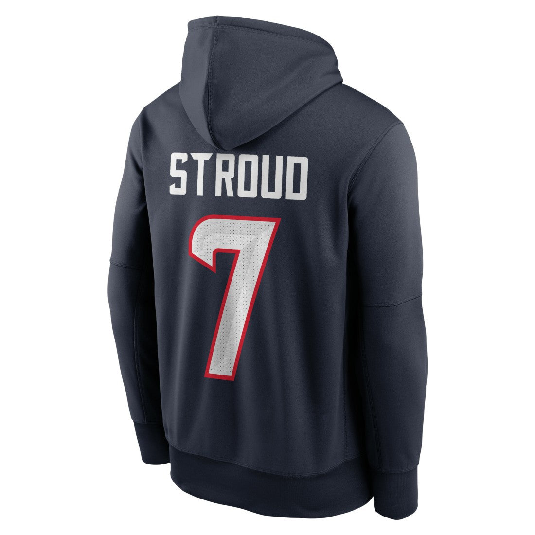 Houston Texans Nike C.J. Stroud  Player Name & Number Therma Hoodie