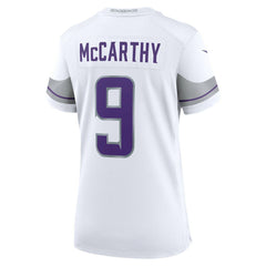 Minnesota Vikings Nike J.J. McCarthy  Women's Alternate Game Player Jersey