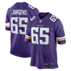 Minnesota Vikings Nike Michael Jurgens  Game Jersey
