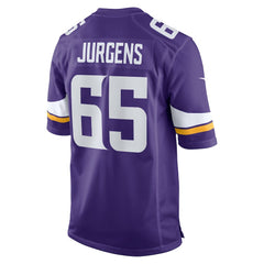 Minnesota Vikings Nike Michael Jurgens  Game Jersey