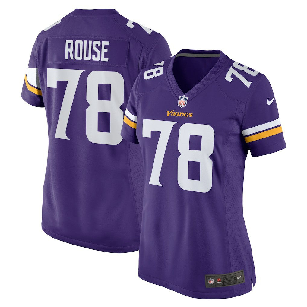 Minnesota Vikings Nike Walter Rouse  Women's Game Jersey