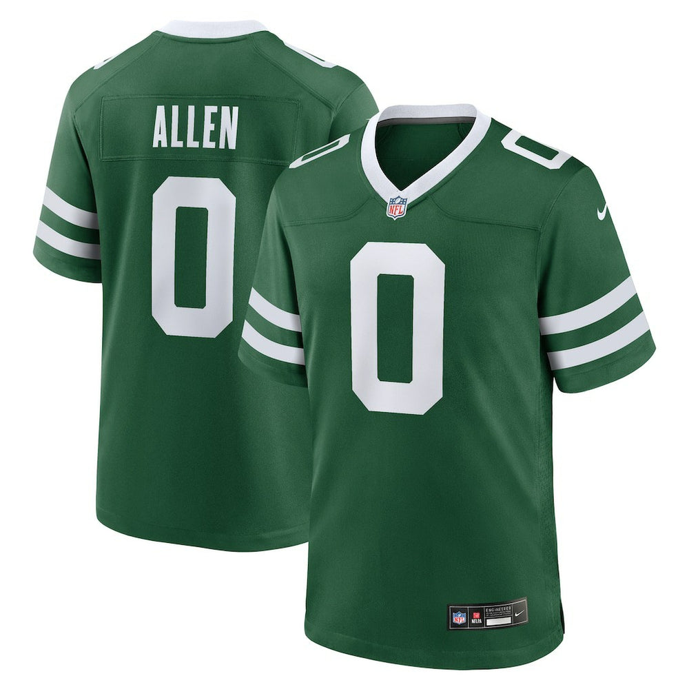 New York Jets Nike Braelon Allen  Game Jersey