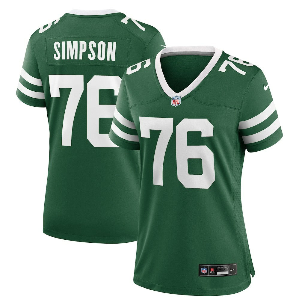 New York Jets Nike John Simpson  Women's Game Jersey
