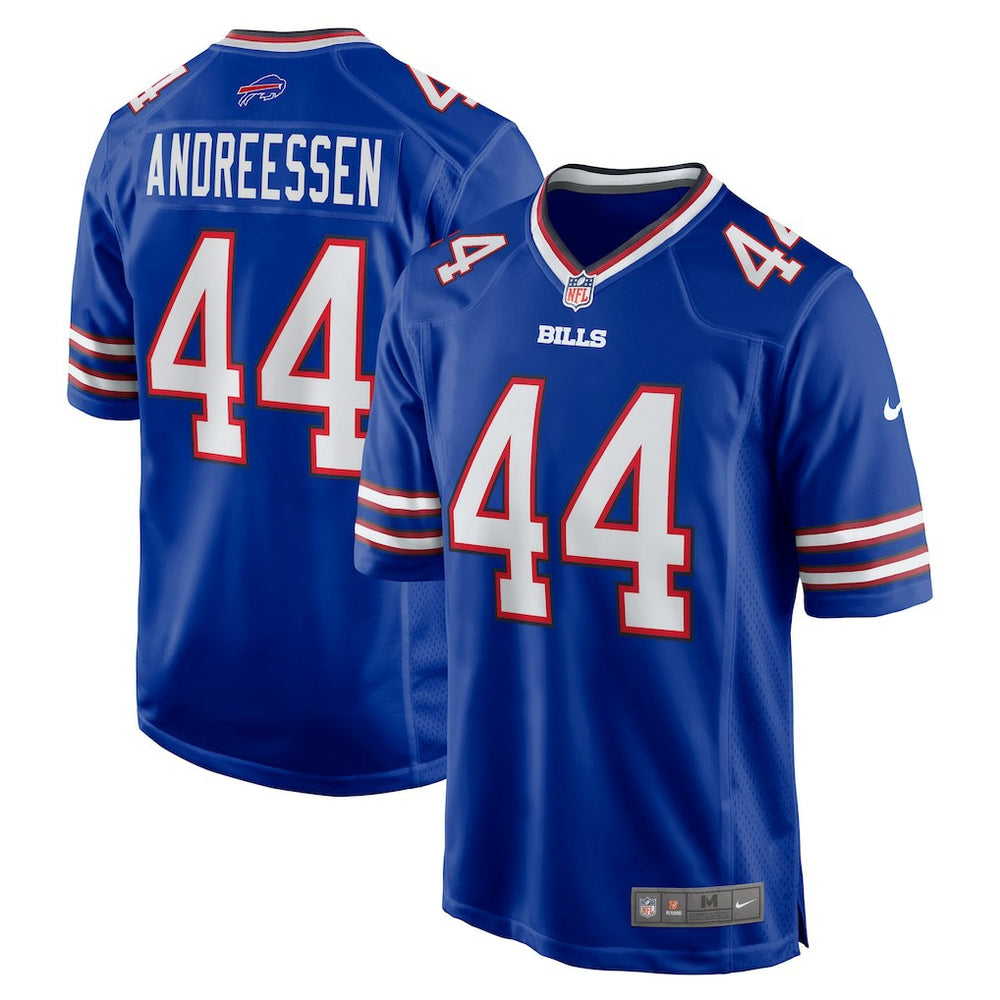 Buffalo Bills Nike Joe Andreessen  Game Jersey