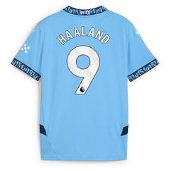 Erling Haaland Manchester City Youth 2024/25 Home Replica Player Jersey Light Blue - Puma