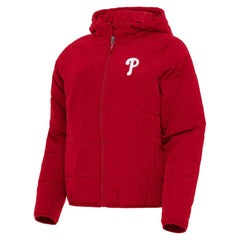 Philadelphia Phillies Antigua Women's Universe Full-Zip Hoodie Jacket | MLB Discount