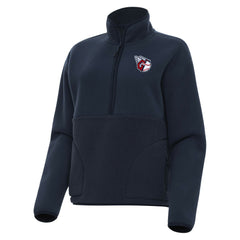 Cleveland Guardians Antigua Women's Figure Half-Zip Sweatshirt | MLB On Sale